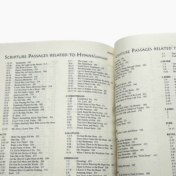 African American Heritage Hymnal 575 Hymns Spirituals Gospel Songs HCDJ 2001 - Picture 11 of 14